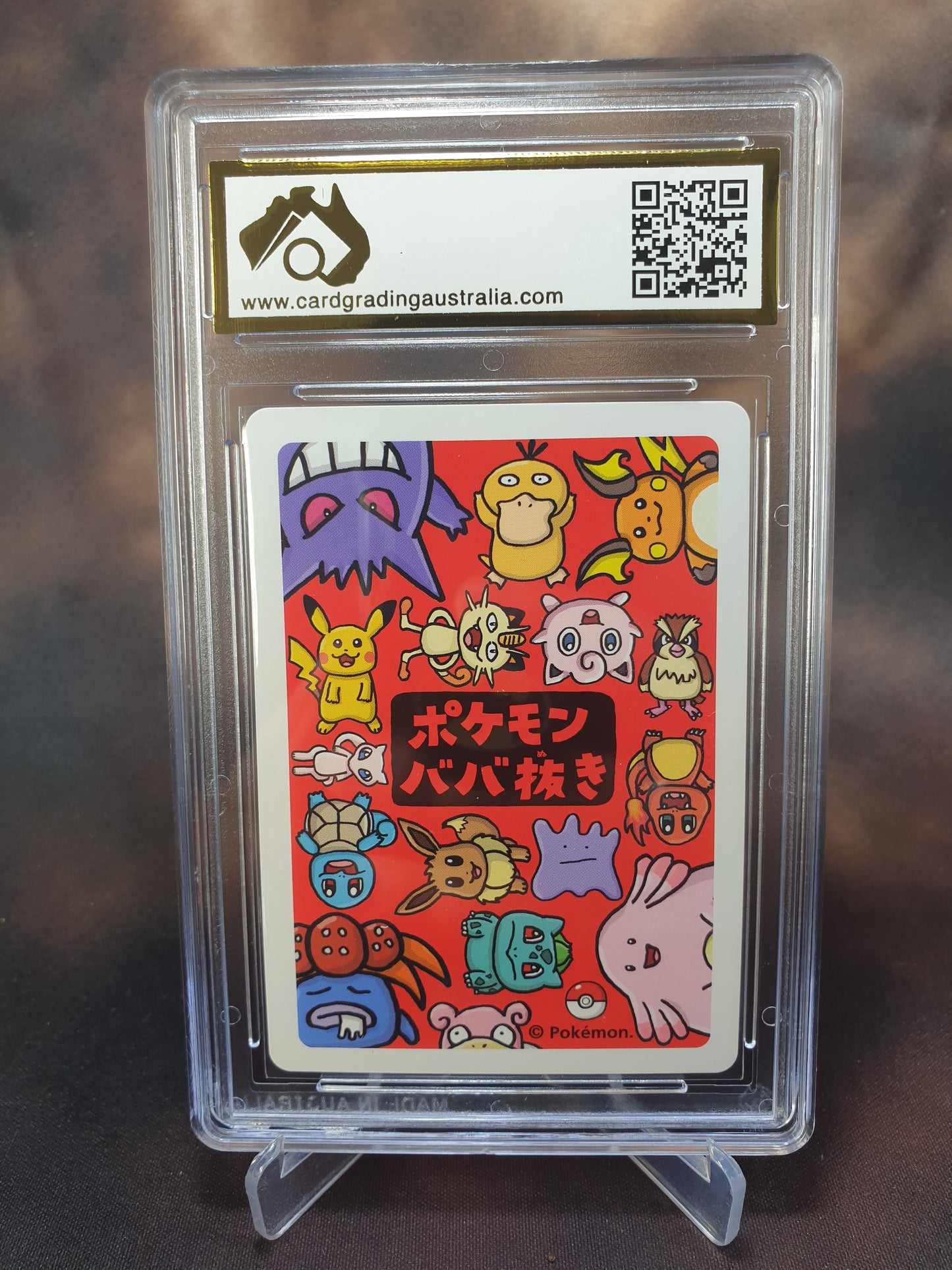 Meowth Babanuki Pokemon Centre CGA 9.5 Old Maid JAPANESE POKEMON GRADED CARD
