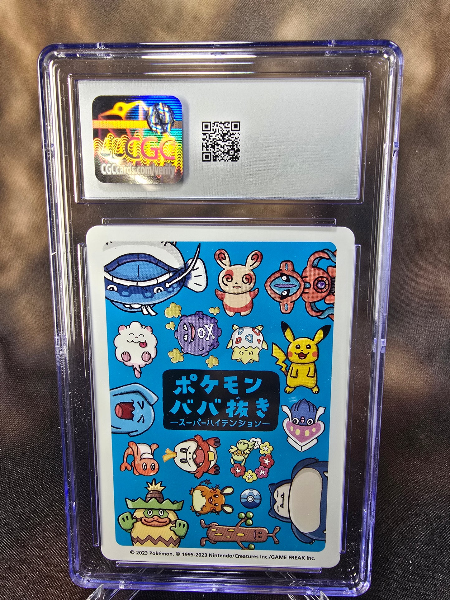 Sudowoodo CGC 10 High Tension / Old Maid Pokemon Card Graded
